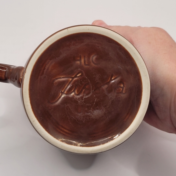 Vintage Fiesta Mug Tom & Jerry Chocolate Brown Replacement - Picture 7 of 9